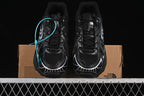 The North Face NS93R41K Black and Silver Trail Sneakers