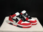 Off-White Out Of Office Low-Top Sneakers Red White Black