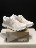 On Cloud 6 Sneakers in Pearl White
