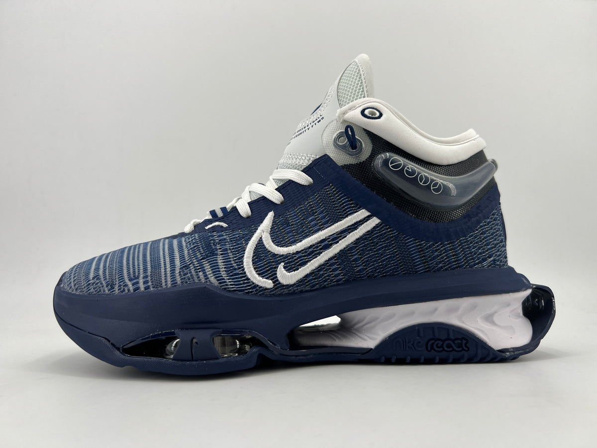 Nike Deep Blue and White Sneakers