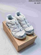 Salomon XT-Quest ATHR Trail Sneakers in White and Gray