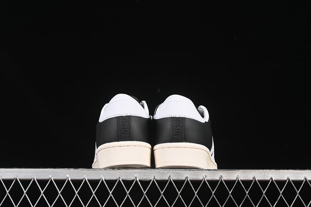 Adidas Superstar JI0319 Black and White Sneakers