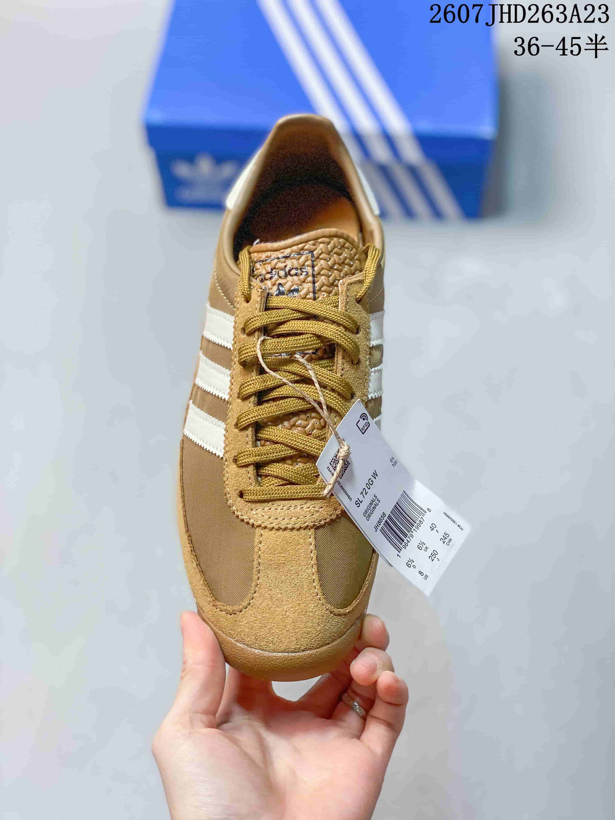 adidas Originals SL 72 OG Sneakers Tan White