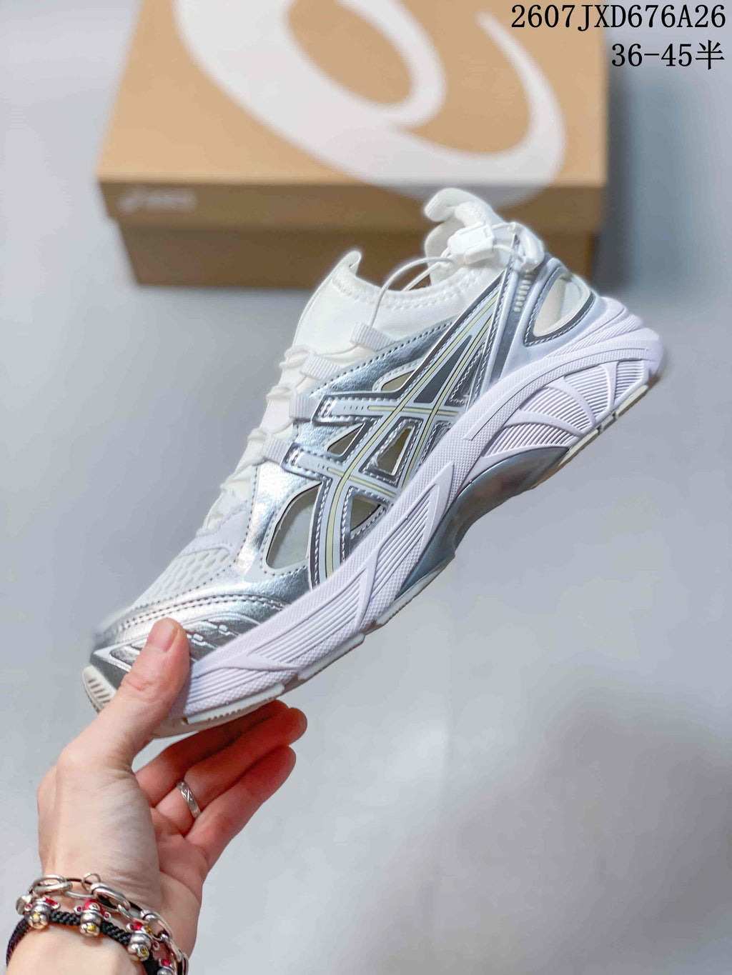 ASICS Gel-Kayano 14 Sneakers White Silver 2607JXD676A26