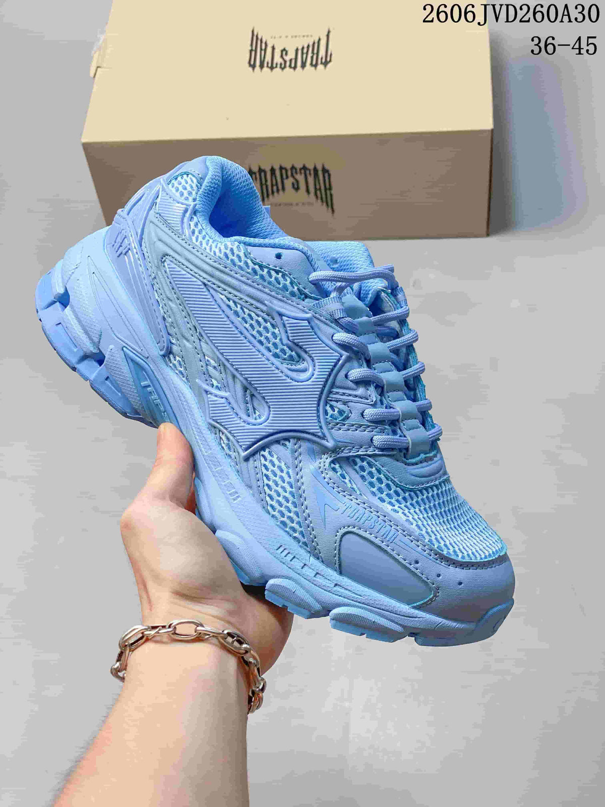 Trapstar Trispeed 3000 Retro Chunky Running Sneakers