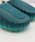 Nike Green and Yellow Slide Sandals