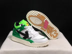Off-White Out Of Office Low Sneakers White Green Black