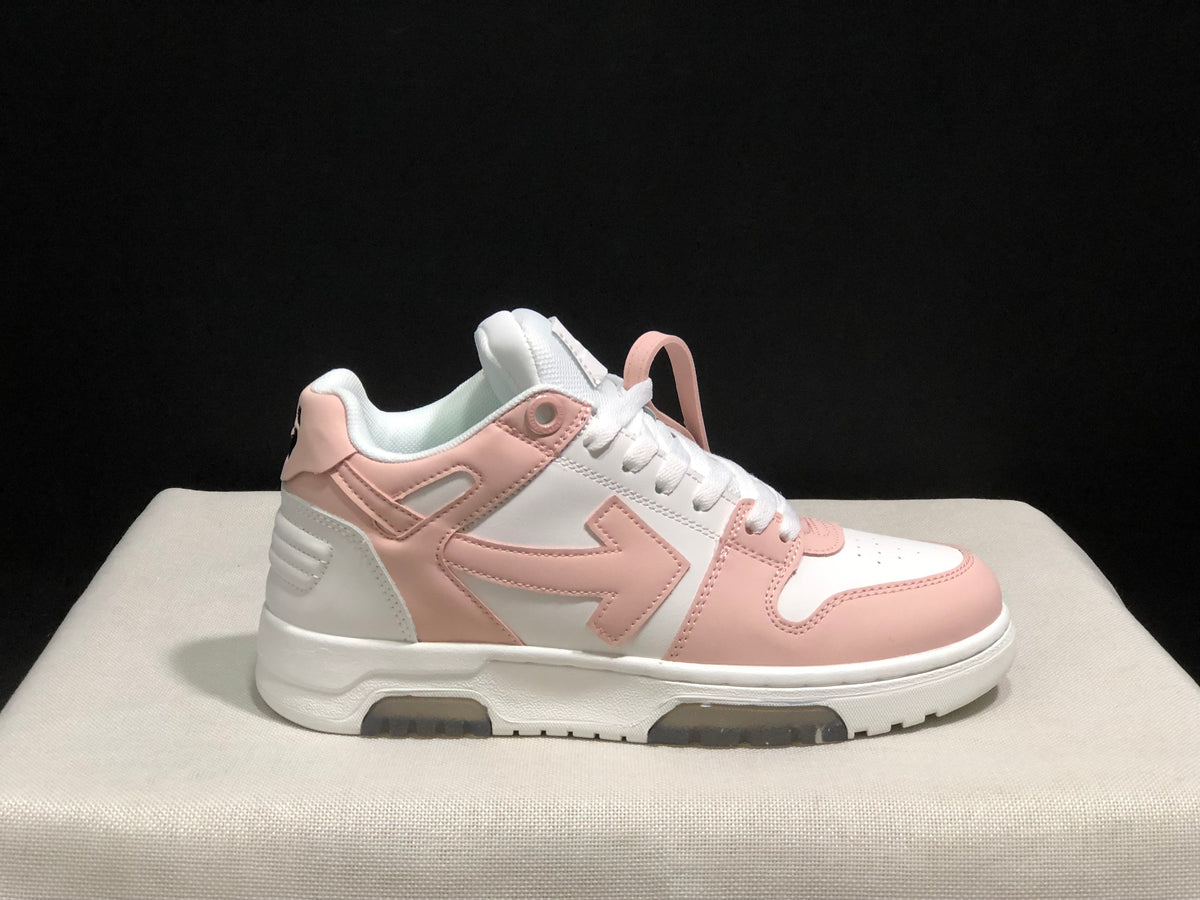 Off-White Out Of Office Low-Top Sneakers Pink White