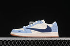 Jordan 1 Low OG SP Blue and White Sneakers