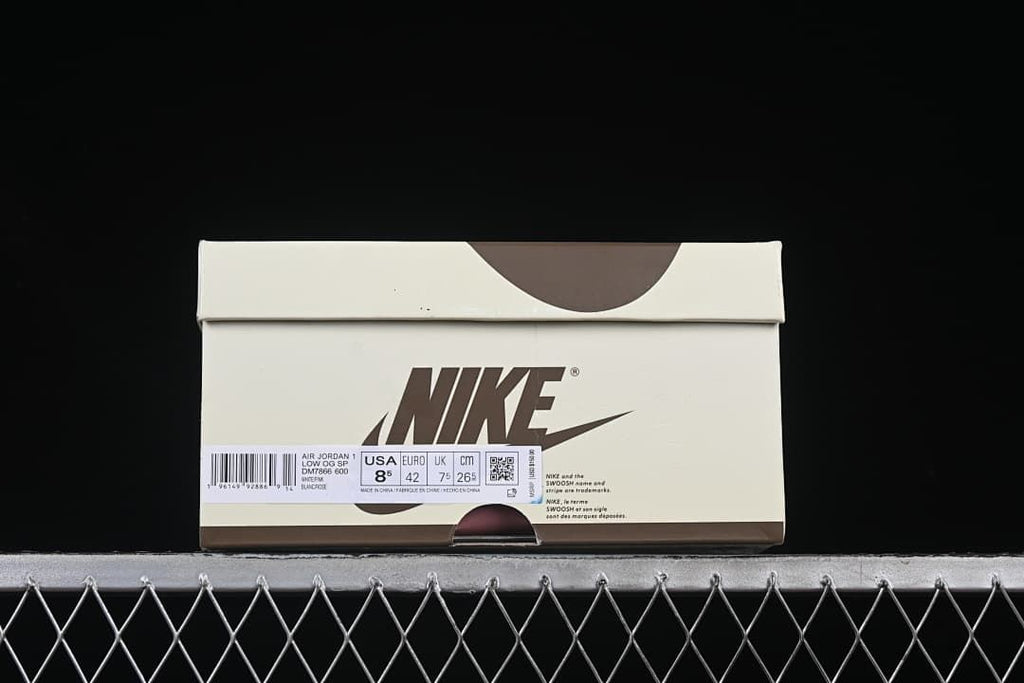 Jordan 1 Low OG Pink and Sail Sneakers DM7866-600