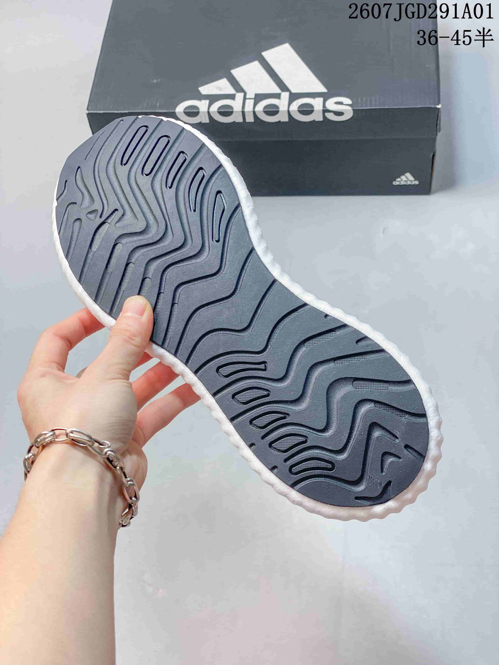 adidas AlphaBounce Beyond White Running Sneakers