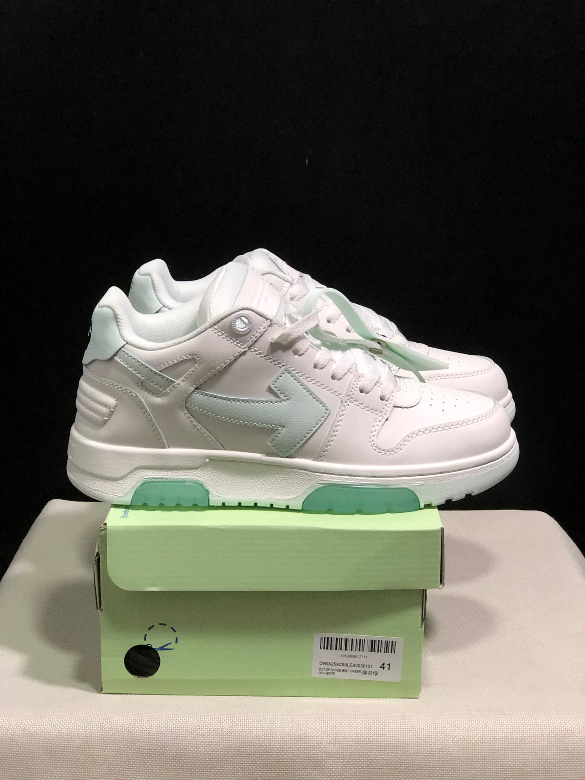 Off-White Out Of Office Low-Top Sneakers White Mint