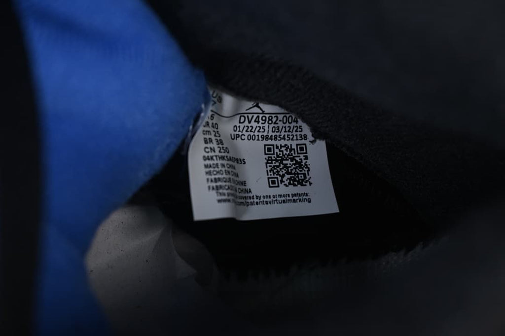Awake NY x Air Jordan 5 Sneakers Black and Blue