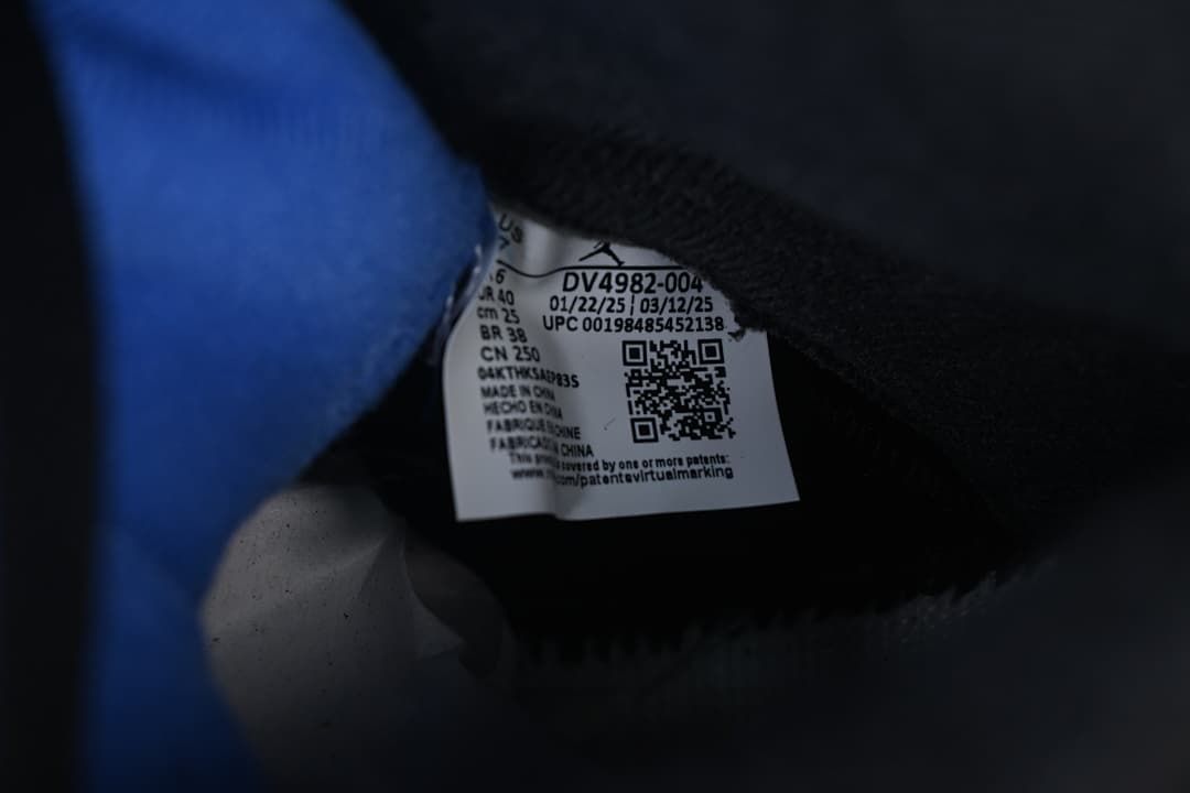 Awake NY x Air Jordan 5 Sneakers Black and Blue