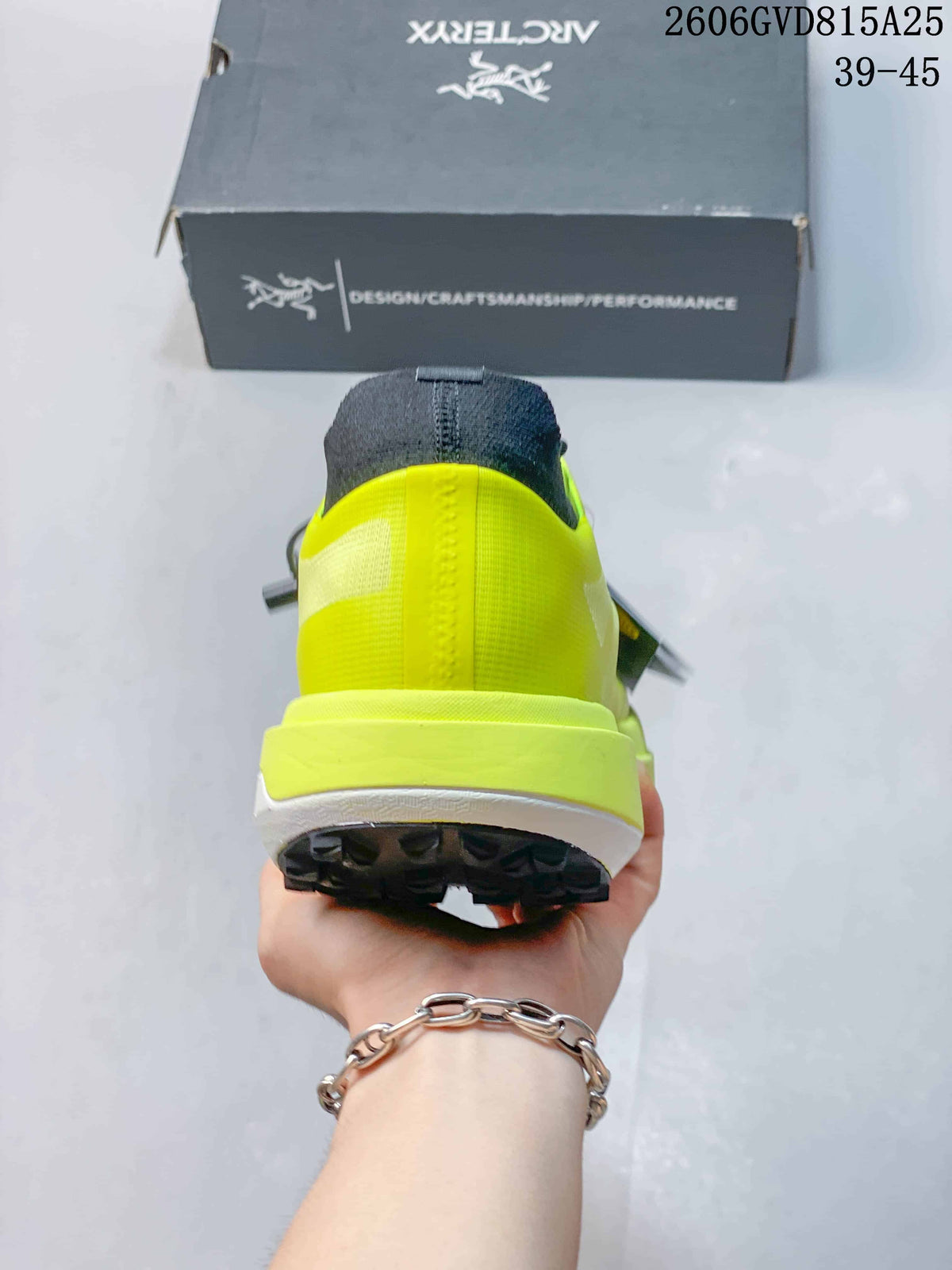 Arc'teryx Norvan SY Trail Running Shoes, Neon Yellow