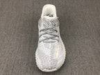 Yeezy 350 V2 Kids Sneakers in White and Gray