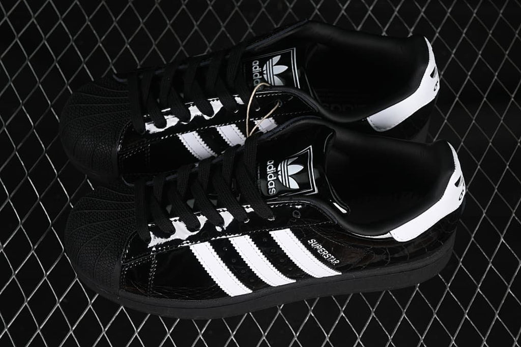 Adidas Superstar II JH7756 Black and White Sneakers