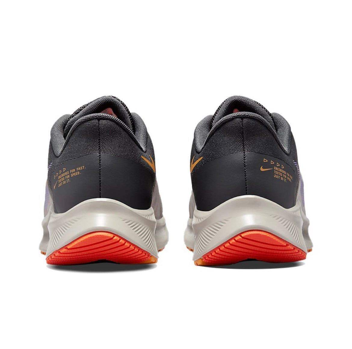 Nike Quest 4 Running Shoes Grey Black Purple DA1105-008