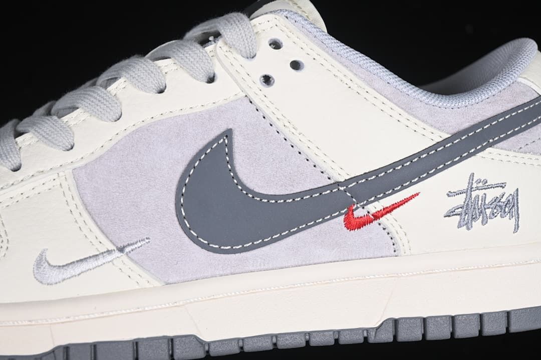 Nike Dunk Low Stüssy-Style Sneakers Grey DM6868-027