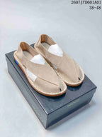 ECCO Cross-Strap Casual Shoes in Tan and Beige