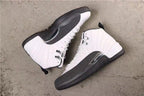 Air Jordan 12 Retro Dark Grey Sneakers White Black