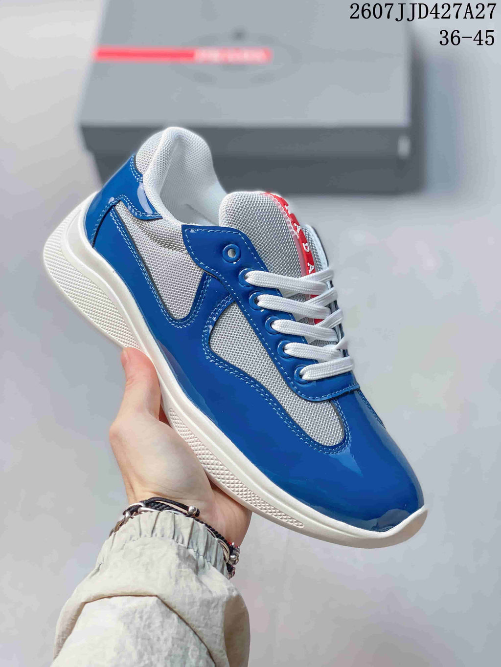 Prada America's Cup Sneakers Blue 2607JJD427A27