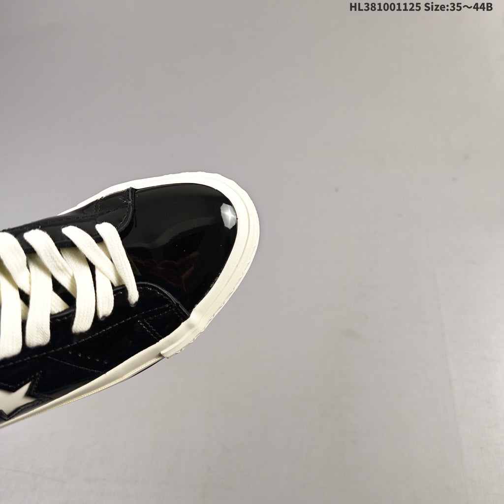 Converse 1970s Noritake Low-Top Sneakers, Black Patent