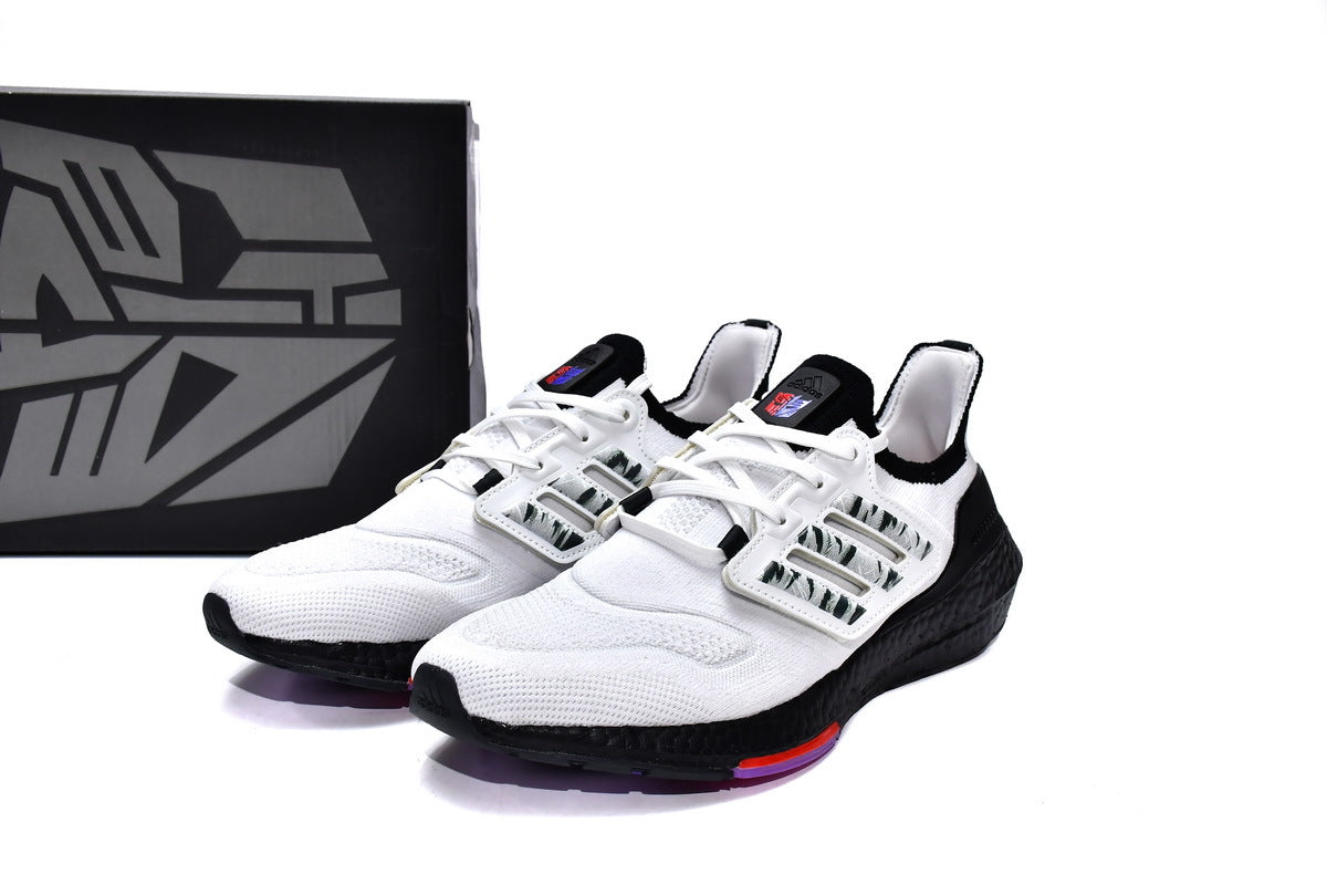 adidas UltraBoost 22 GW1915 White Black Running Sneakers