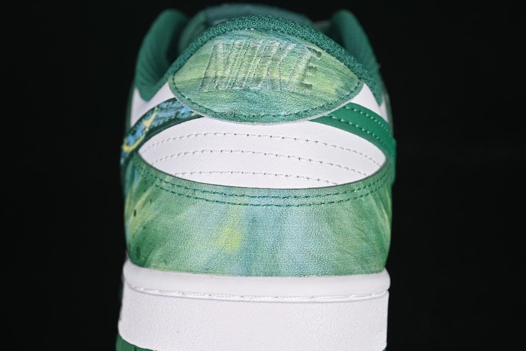 Nike SB Dunk Low HF5441-101 Green Graphic Sneakers