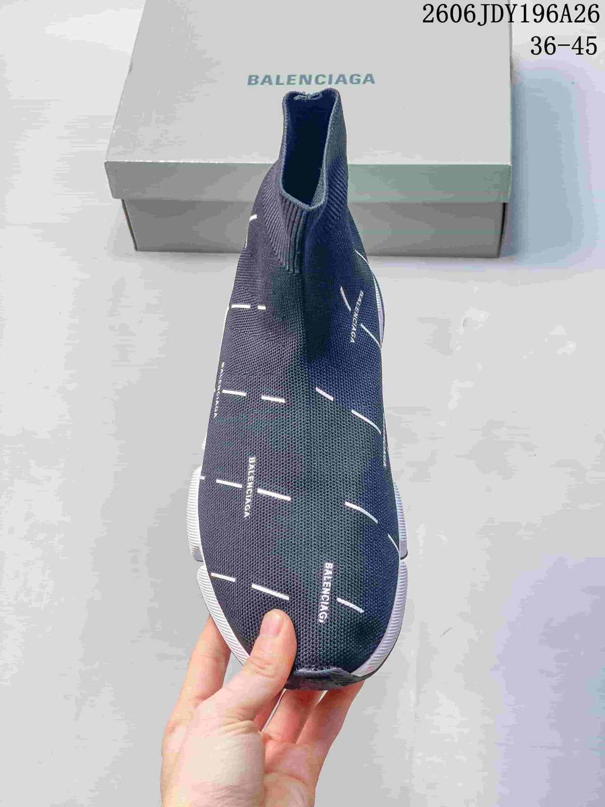 Balenciaga Sock Sneakers Dark Navy JDY196A26
