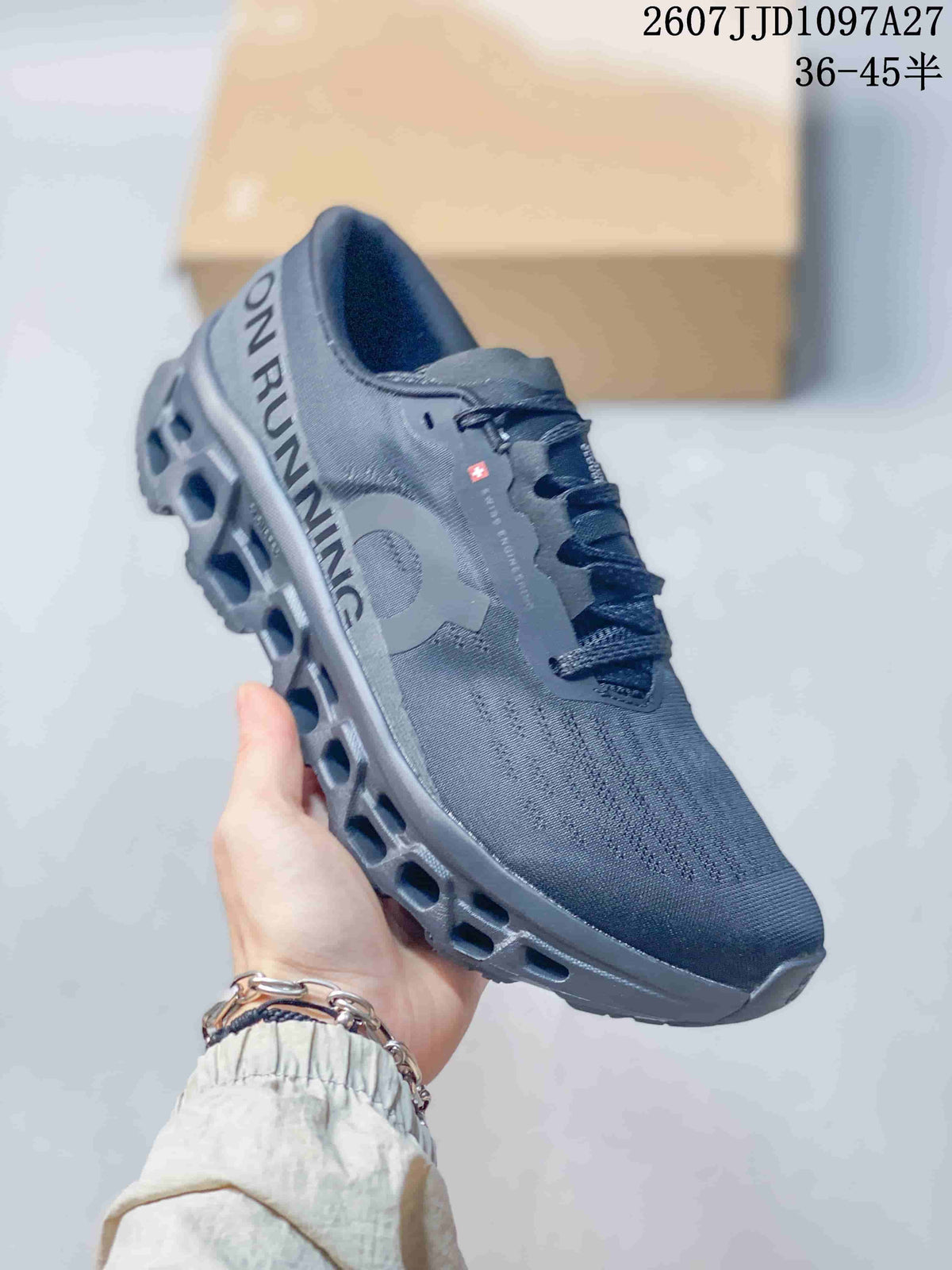 On Cloudmonster 3 Dark Gray Running Sneakers JJD1097A27
