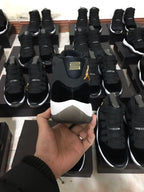 Jordan 11 Black Velvet High-Top Sneakers