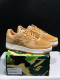 BAPE Bape Sta Low Sneakers Wheat