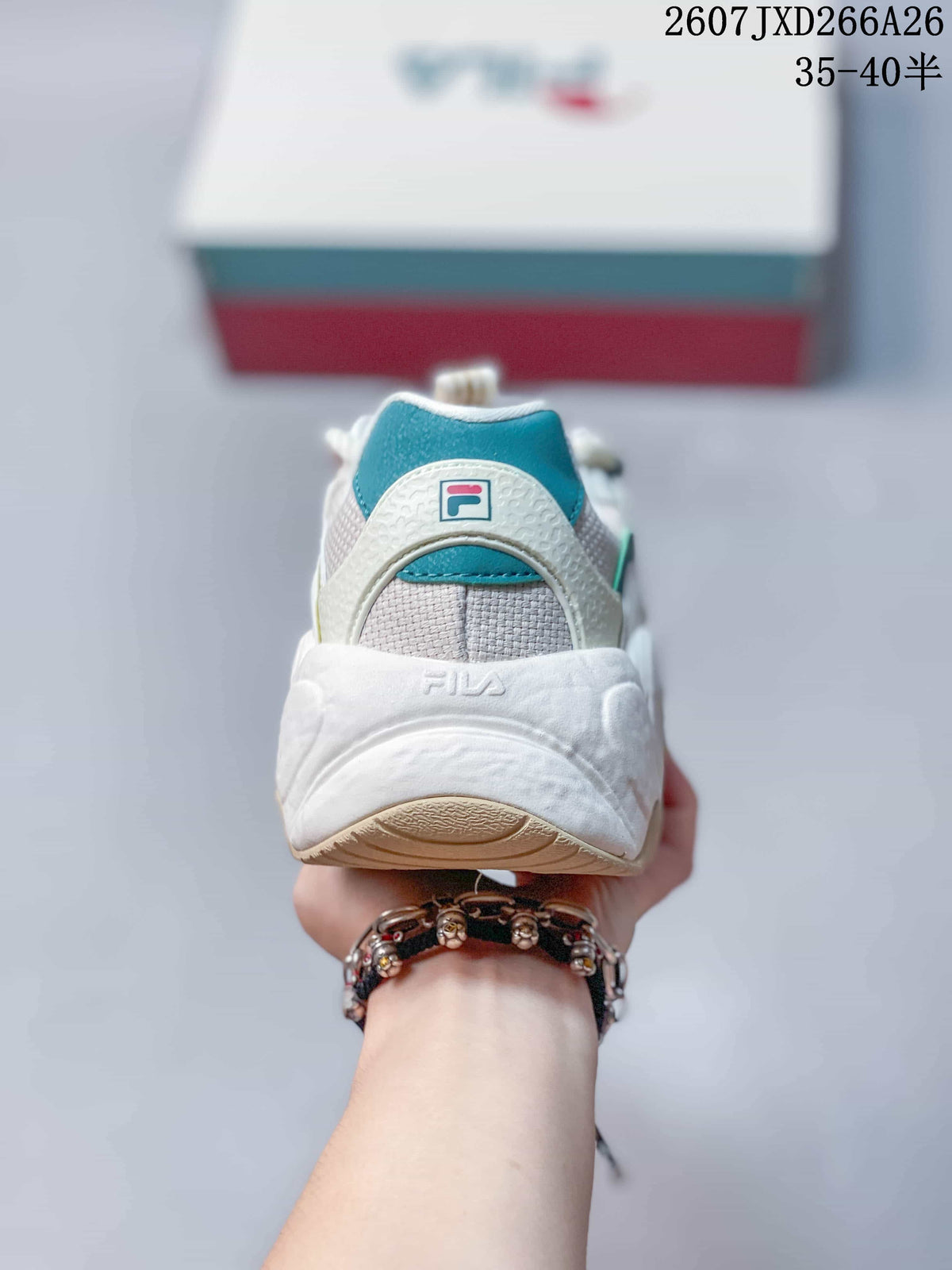 FILA Croissant Women's White and Gray Sneakers 07JXD266A26_002