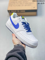 Nike Court Vision Low White Blue Yellow Sneakers 2601ND290A25