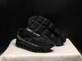 On Cloud X Sneakers in Black and Silver