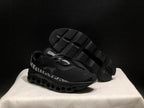On Cloud X Sneakers in Black and Silver