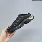 Salomon XT-4 Mule Sneakers in Black and Silver