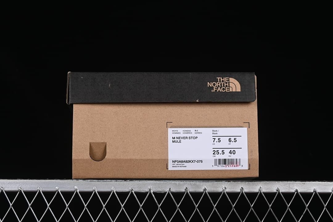 The North Face M Never Stop Mule Black NF0A8A92KX7-075
