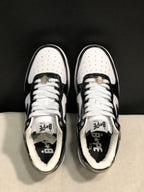 BAPE Bape Sta Low Sneakers Black White
