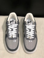 BAPE Bapesta Low-Top Sneakers Dark Gray