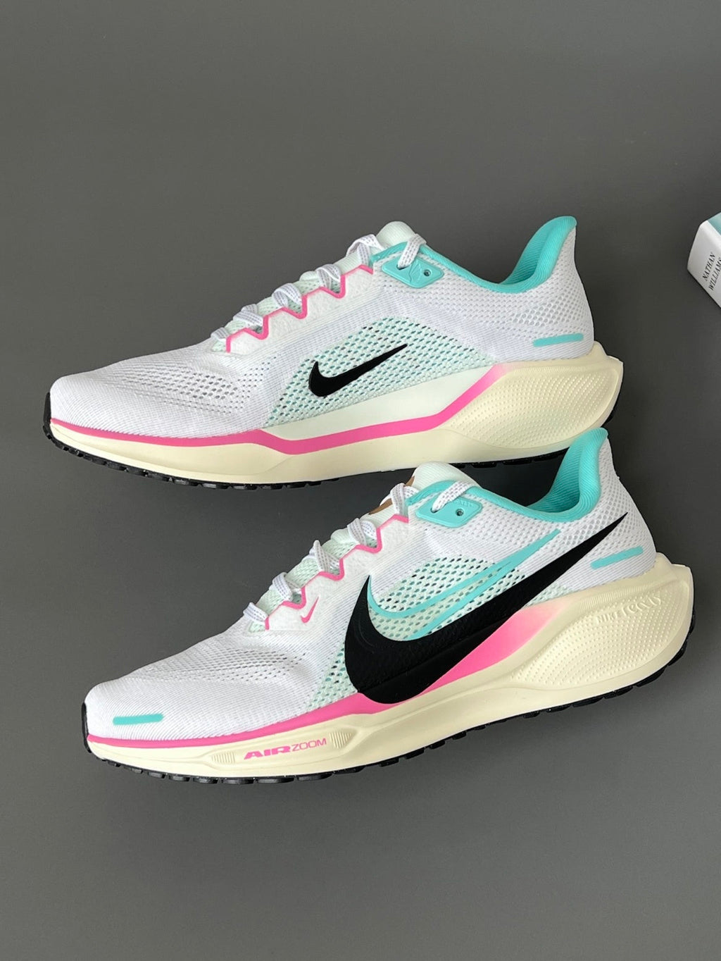 Nike Pegasus 41 Running Shoes White, Blue and Pink HM3703-161