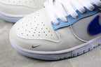 Nike SB FB1843-141 Low-Top Sneakers White Blue