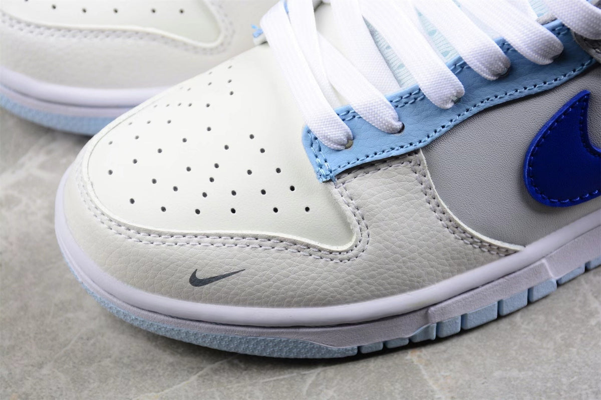 Nike SB FB1843-141 Low-Top Sneakers White Blue