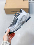 Salomon Genesis Trail Running Shoes Gray White 722530OWE