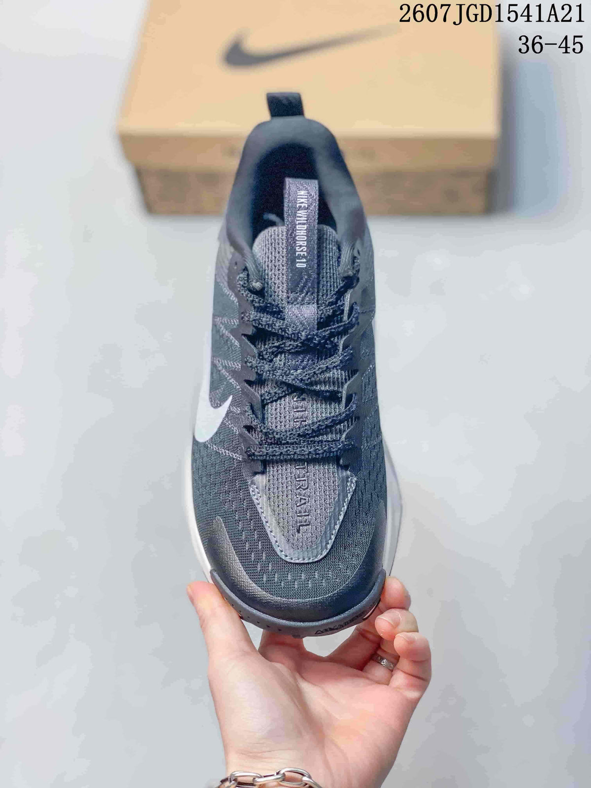 Nike ReactX Wildhorse 10 Trail Sneakers Gray White 712210OWE