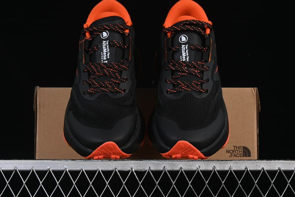 The North Face Altamesa 5 Black Orange Trail Shoe NF0A83N3-F38