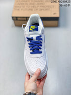 Nike Court Vision Low White Blue Yellow Sneakers 2601ND290A25