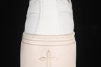 SMFK S0002B2 White Platform Canvas Sneakers