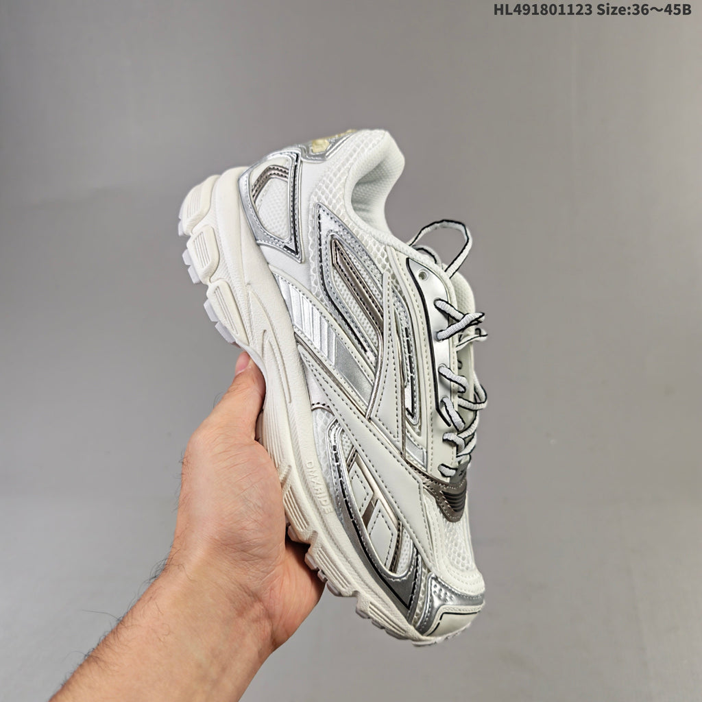 Reebok Pre Millennium-Inspired Mesh Sneakers